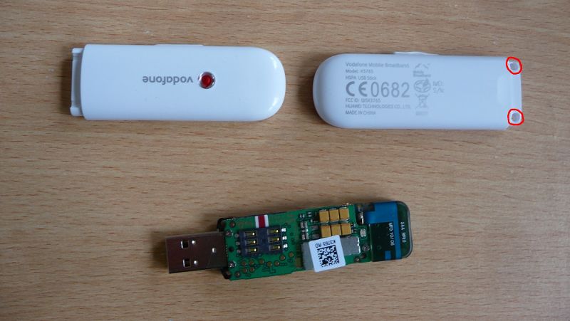 Huawei K3765-HV dismantled