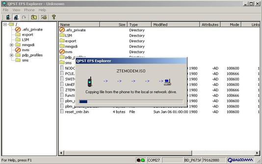QPST configuration step 10