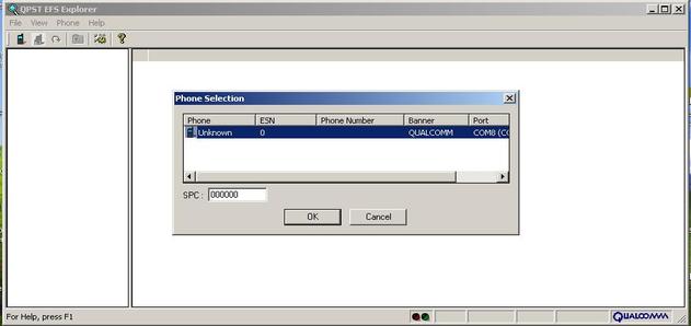 QPST configuration step 5