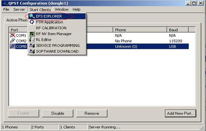 QPST configuration step 4