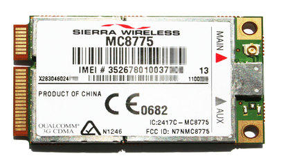 Sierra Wireless MC8775 without 2nd antenna connector for diversity