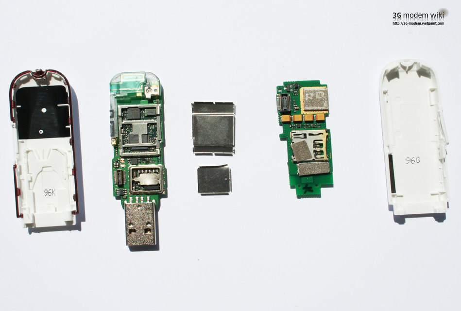 ZTE MF 628 dismantled back